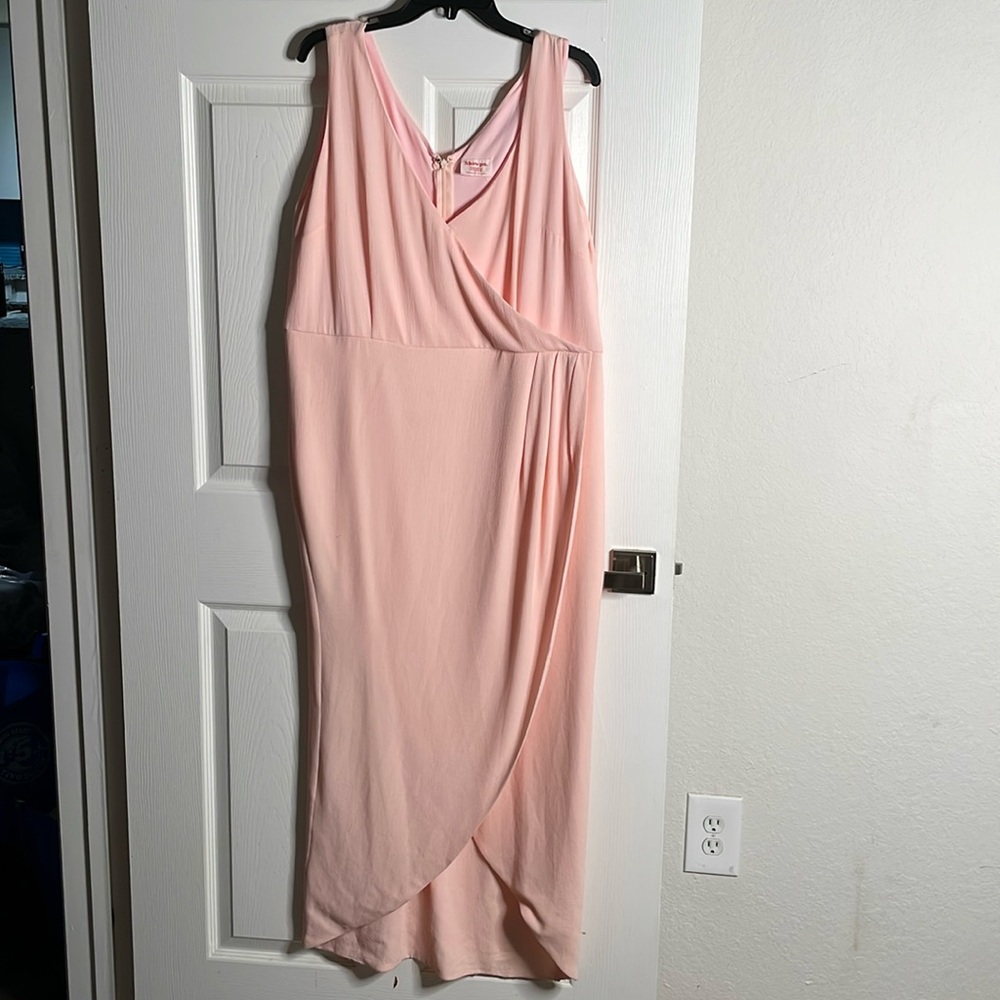 Showpo. Pastel V-Neck Tank Maxi dress